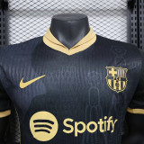 24/25 BAR Black(Spotify) Special Edition Player Version Soccer Jersey