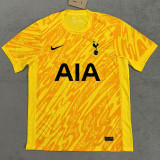 24/25 TOT Yellow Goalkeeper  Fans Soccer Jersey