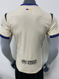 25/26 BAR White Yellow Special Edition Player Version Soccer Jersey