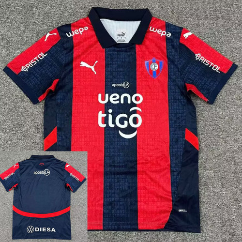 25/26 Cerro_Porteno Home Fans Soccer Jersey 波特诺山丘