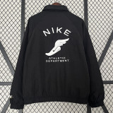 2024 New NK Black Windbreaker（背带白字、白标）