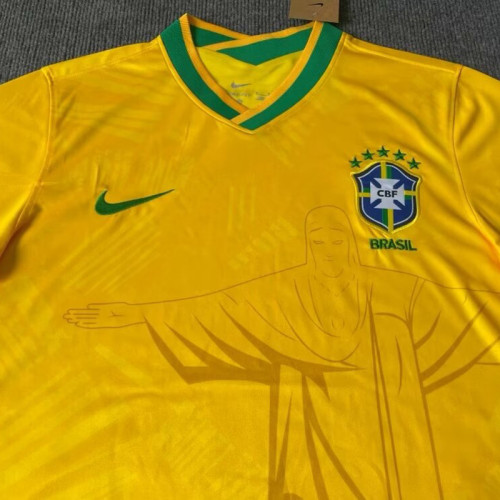 22/23 Brazil Yellow Goddess Special Edition Fans Soccer Jersey