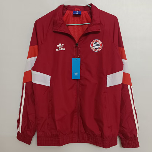 24/25 Bayern Red Windbreaker