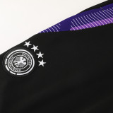 24/25  Germany Black White Jacket Tracksuit(02)