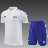 24/25  Italy White Training Short Suit