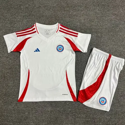 24/25  Chile Away Kids Soccer Jersey