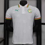 24/25 Senegal White Special Edition Player Version Soccer Jersey（带一星）