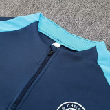 24/25 CHE Dark Blue  Half Pull Tracksuit  (半拉链)