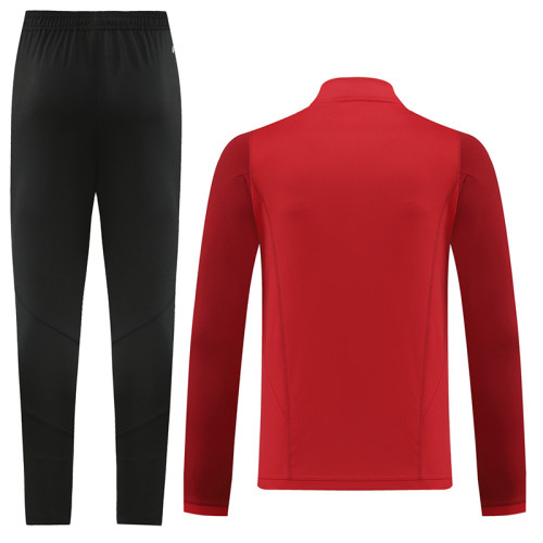 24/25 AB05 Red kids Half Pull Tracksuit(童装、半拉）