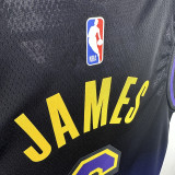 24/25 LAKERS JAMES#6 Royal Blue City Edition Top Quality Hot Pressing NBA Jersey