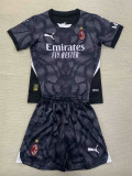 24/25  ACM Black Goalkeeper  Suit Fans Soccer Jersey（成人）