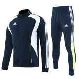 25/26 AD Dark Blue  Jacket Tracksuit #2316深蓝