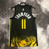 22/23 WARRIORS THOMPSON #11 Black City Edition Top Quality Hot Pressing NBA Jersey