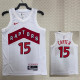 22/23 Raptors CARTER #15 White Top Quality Hot Pressing NBA Jersey