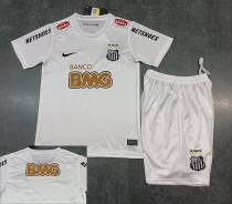 11/12 Santos FC Home Retro Kids Soccer Jersey 11/12 Santos FC Home Retro Kids Soccer Jersey