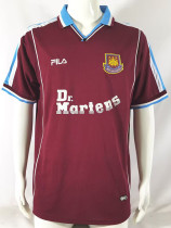 1999/2000 West Ham Home Retro Soccer Jersey