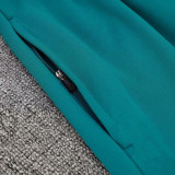 24/25 Portugal Light Green Half Pull Tracksuit (半拉链)
