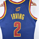 11/12 Cleveland Cavaliers LRVING #2 Blue( CAVS )Top Quality Hot Pressing Retro NBA Jersey
