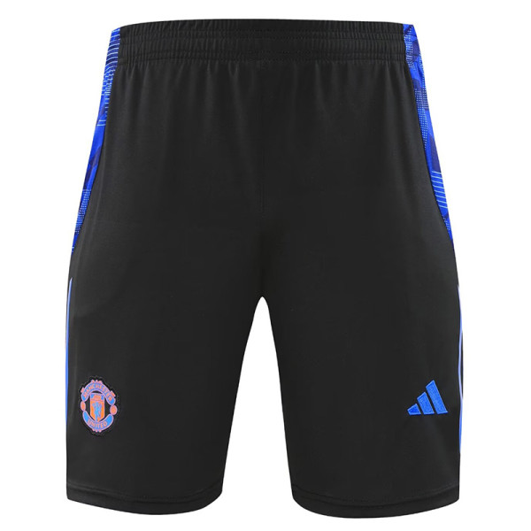 24/25  Man Utd  Black(Blue Edge)Training Shorts Pants(蓝边)