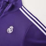 25/26 RMA Purple Jacket Retro Edition Jacket Tracksuit #01