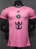 24/25 Inter Miami Pink Player Version Soccer Jersey（  New Edition 3A）