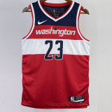 22/23 Wizards JORDAN #23 Red Top Quality Hot Pressing NBA Jersey