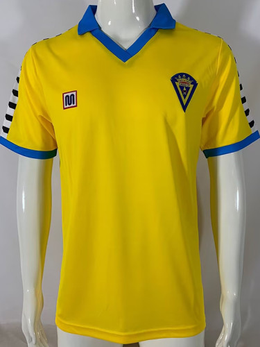 1983/1984 Cadiz Home  Retro  Soccer Jersey