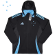 24/25 Cruzeiro Black Hooded Windbreaker
