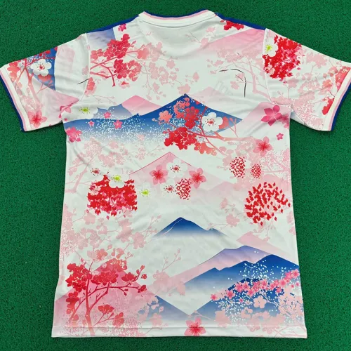 25/26 Japan Cherry Blossom Special Edition White Fans Soccer Jersey