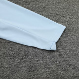 24/25 France Light Blue Half Pull Tracksuit (半拉链)