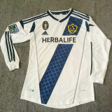 2012/2013 LA Galaxy Home Long Sleeve Retro Soccer Jersey