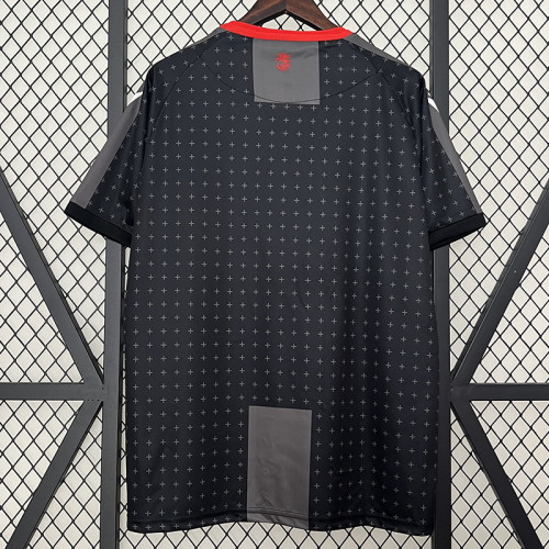 2024 Georgia Black Fans Soccer Jersey