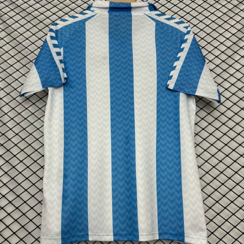2024 Málaga CF  White and Blue Commemorative Edition Fans Soccer Jersey