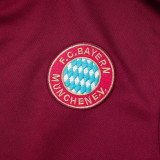 25/26 Bayern Maroon Kids Jacket Tracksuit #E2510