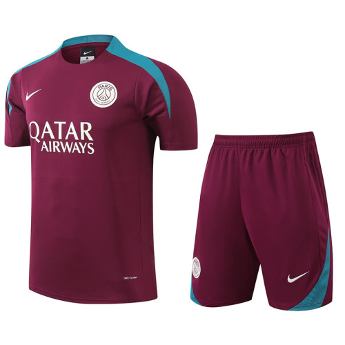 24/25  PSG  Maroon Training Short Suit