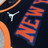 22/23 KNICKS ROSE #4 Black Top Quality Hot Pressing NBA Jersey (Trapeze Edition) 飞人版