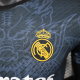 24/25 RMA Deep Blue White Dragon Special Edition Player Version Soccer Jersey