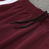 24/25 Bayern Dark Red Jacket Tracksuit