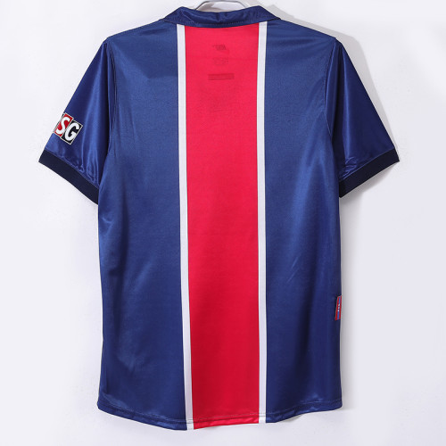 1998/1999 PSG Paris Home Retro Soccer Jersey