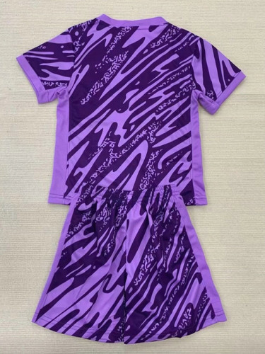 24/25 TOT purple Goalkeeper Kids Soccer Jersey