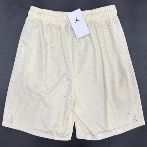 24/25 N60 JOR Yellow Breathable Sports  shorts(带孔)