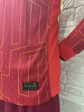24/25 LIV Home  Long Sleeve Player Version Soccer Jersey