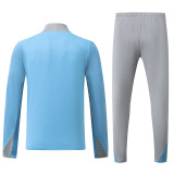 24/25 ATM Sky Blue Half Pull Tracksuit  (半拉链)