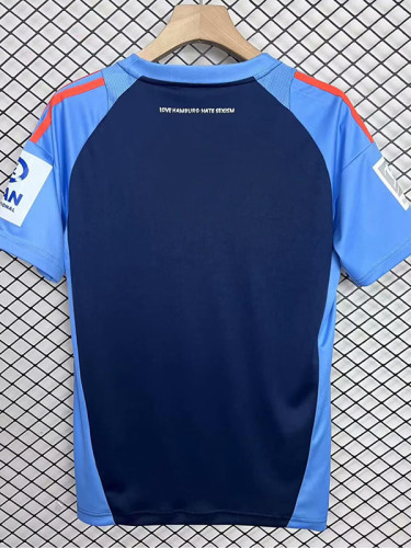 2025 Hamburger Special Edition Blue Fans Soccer Jersey左右带章