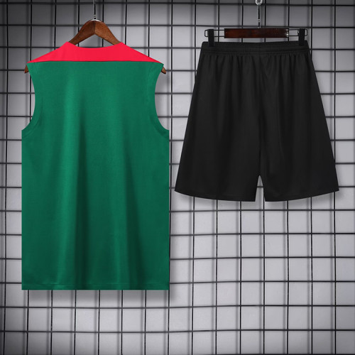24/25 LIV Green Tank top and shorts suit