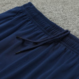 24/25  PSG Sapphire Blue Inkjet  Player version Half Pull Tracksuit  (球员版、半拉链)