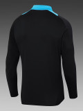 24/25 Argentina Black  Kids  Half Pull Tracksuit  (童装)(半拉链)