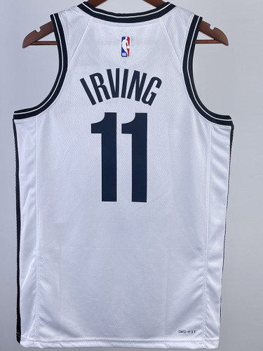 22/23 NETS IRVING #11 White Top Quality Hot Pressing NBA Jersey