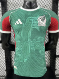 25/26 Mexico  Special Edition Green Player Version  Soccer Jersey