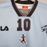 2001MARADONA 10# Argentina Home Retro Soccer Jersey